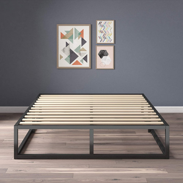 Ebern Designs Sanaya 10'' Bed Frame & Reviews Wayfair